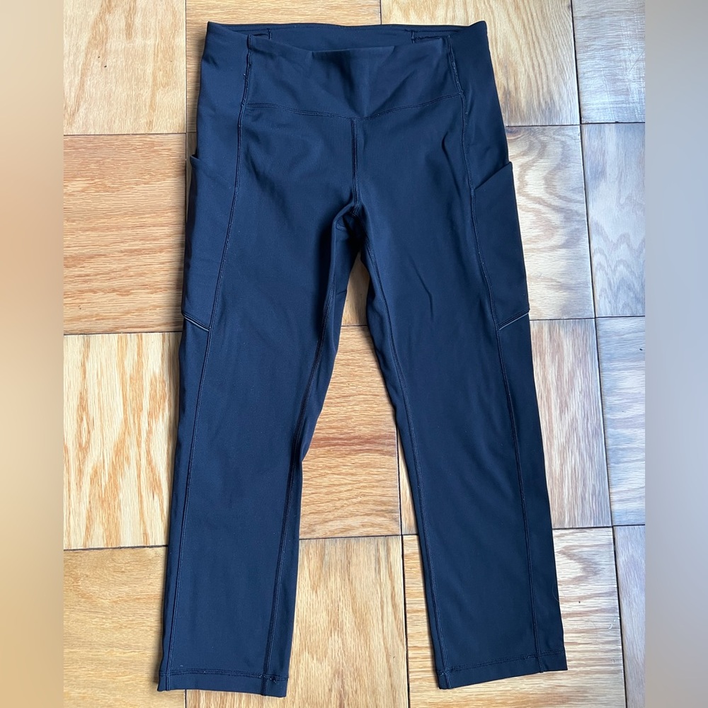 Lululemon Fast & Free Crop 21” legging Black Size 6